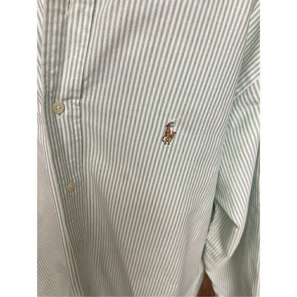 Men’s Polo Ralph Lauren Men’s Button Down Casual Office Shirt Size Large 16.5 - Picture 3 of 5